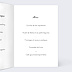 Menu mariage Menu Classique Intérieur Droit