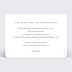 Invitation anniversaire mariage Original Photo Verso