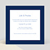 Cartes invitation mariage Modele Carte Invitation Mariage Chic Verso