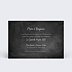 Cartes invitation mariage Jolie Craie Verso