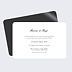 Cartes invitation mariage Invitation Classique