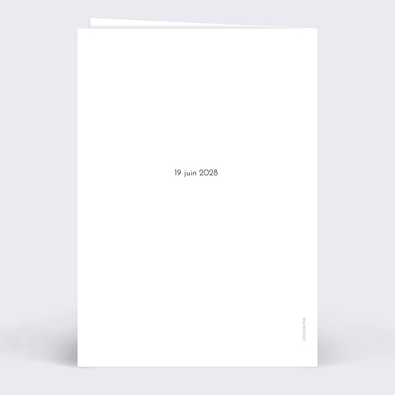 Menu mariage Menu Classique Verso