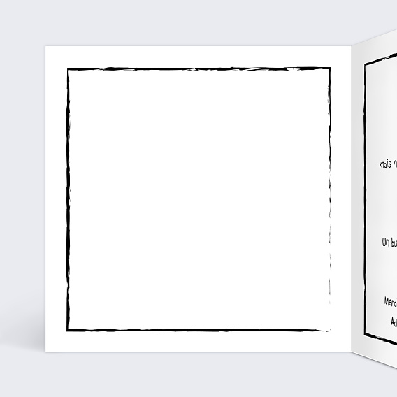 Invitation anniversaire mariage Invitation Humour Intérieur Gauche