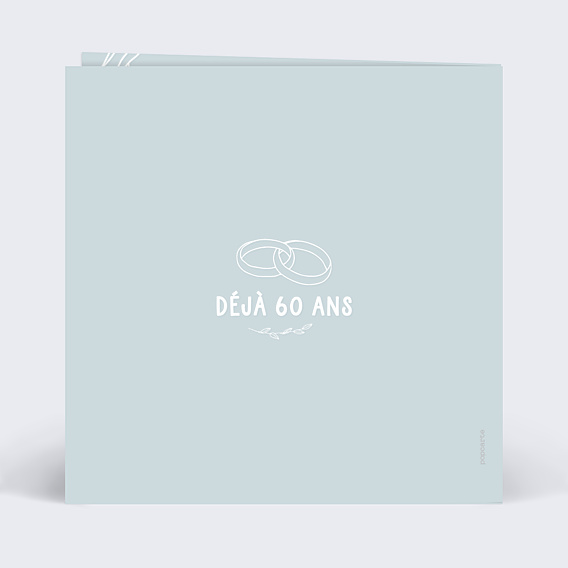 Invitation anniversaire de mariage Anniversaire de Mariage 60 ans