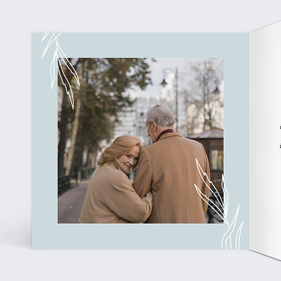 Invitation anniversaire de mariage Anniversaire de Mariage 60 ans