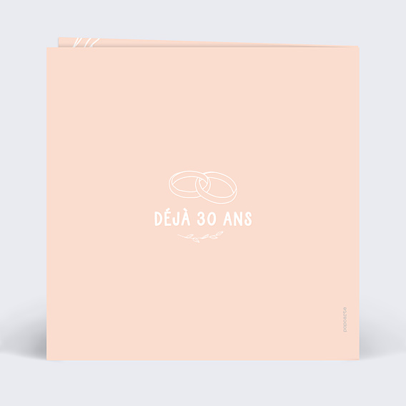 Invitation anniversaire de mariage Anniversaire de Mariage 30 ans