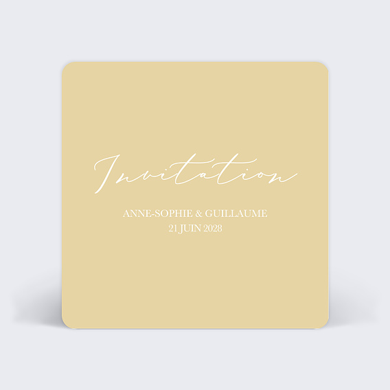 Cartes invitation mariage Joli Oui