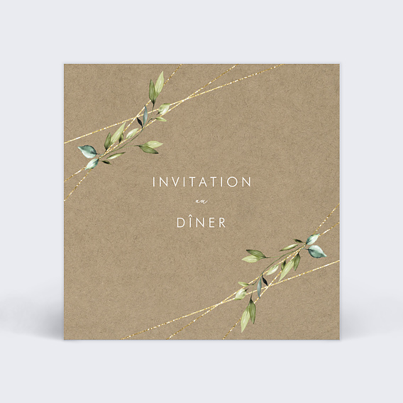 Cartes Invitation Mariage Modern Love