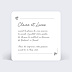 Cartes invitation mariage Message Humoristique Verso