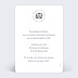Cartes invitation mariage Passeport Verso