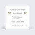 Cartes Invitation Mariage Couronne Champêtre Aquarelle