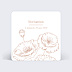 Cartes Invitation Mariage Coquelicot