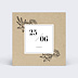 Cartes invitation mariage Authentique