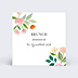 Cartes invitation mariage Couronne Champêtre Aquarelle