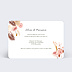 Cartes invitation mariage Printemps Bohème Verso
