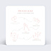 Cartes Invitation Mariage Programme Illustré