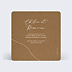 Cartes invitation mariage Célébration Verso