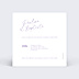 Cartes invitation mariage Oui Coloré Verso