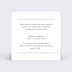 Cartes invitation mariage Solstice Verso