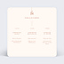 Cartes invitation mariage Botanica