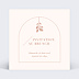 Cartes invitation mariage Botanica