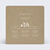 Cartes invitation mariage Bouquet Champêtre Programme
