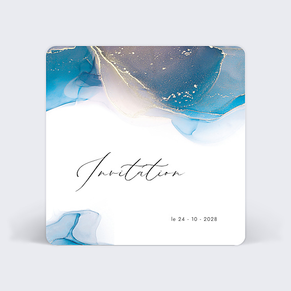 Cartes invitation mariage Opaline