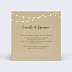 Cartes invitation mariage Arbre Verso