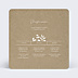 Cartes Invitation Mariage Bouquet Champêtre Programme