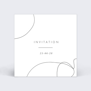 Cartes Invitation Mariage Affection