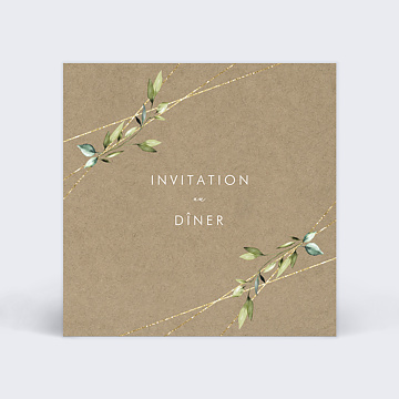 Cartes Invitation Mariage Modern Love