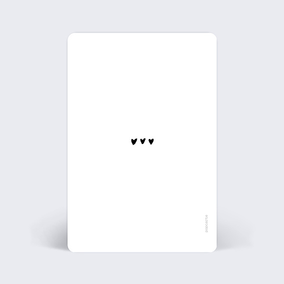 Cartes invitation mariage Mariage Illustré Verso