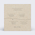 Cartes invitation mariage Voyage Vintage Verso
