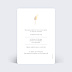 Cartes invitation mariage Bohemia Verso