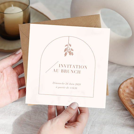Cartes invitation mariage Botanica Après 4