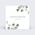 Carton Réponse Mariage Couronne Eucalyptus
