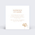 Cartes Invitation Mariage Ginkgo Délicats