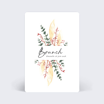 Cartes Invitation Mariage Bohemia