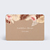 Cartes invitation mariage Printemps Bohème