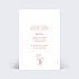 Cartes Invitation Mariage Terracotta Flowers
