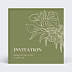 Cartes Invitation Mariage Bloom floral