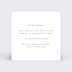 Cartes invitation mariage Couronne Eucalyptus Verso