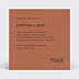 Cartes invitation mariage Bold Verso