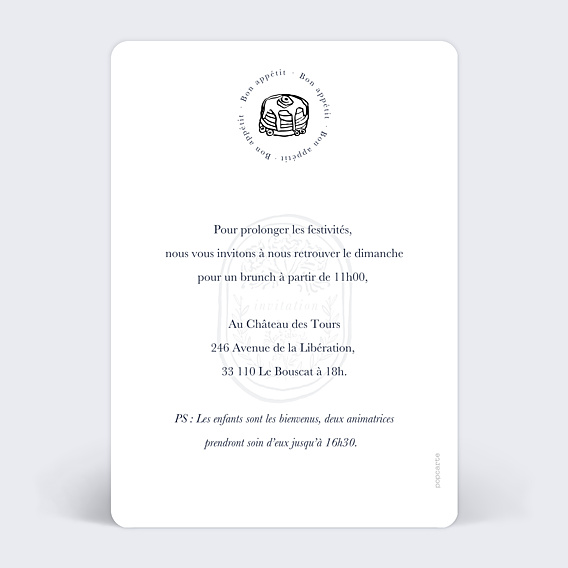 Cartes Invitation Mariage Passeport