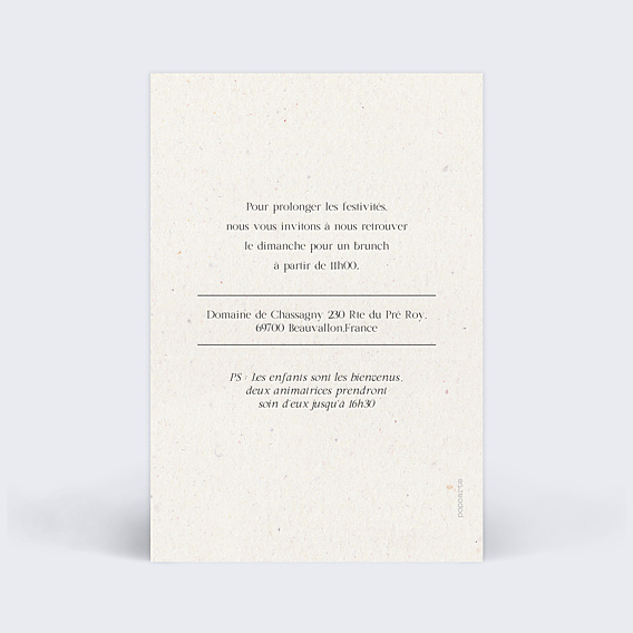Cartes Invitation Mariage Notre essentiel