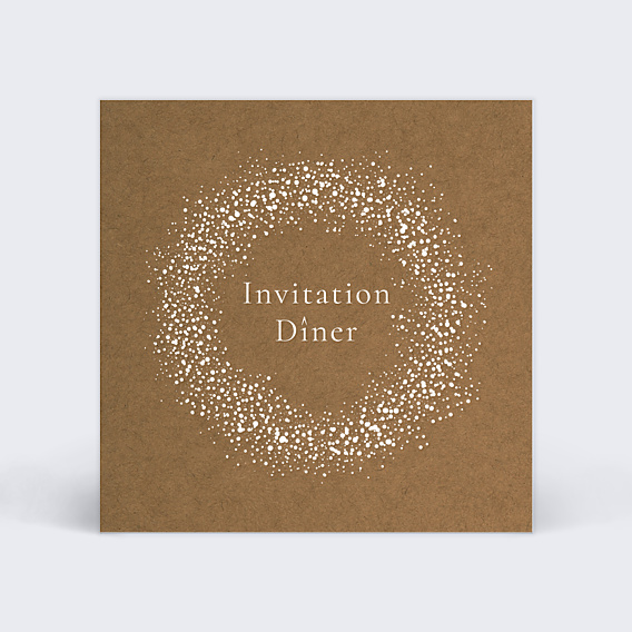 Cartes Invitation Mariage Couronne de Dentelle