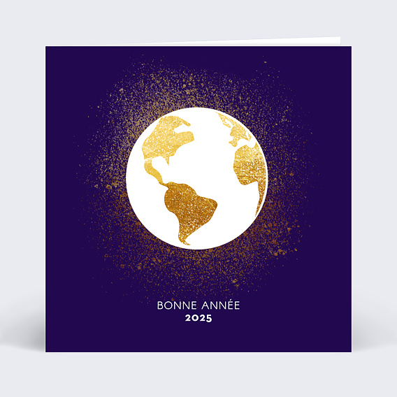 Carte de vœux entreprise Jolie Terre