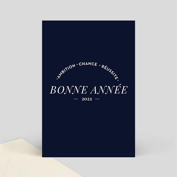 Carte de Voeux Entreprise Jolis souhaits Entreprise