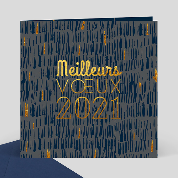 Carte de Voeux Particuliers Pluie magique