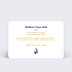 Carte de Voeux Particuliers Branche de houx